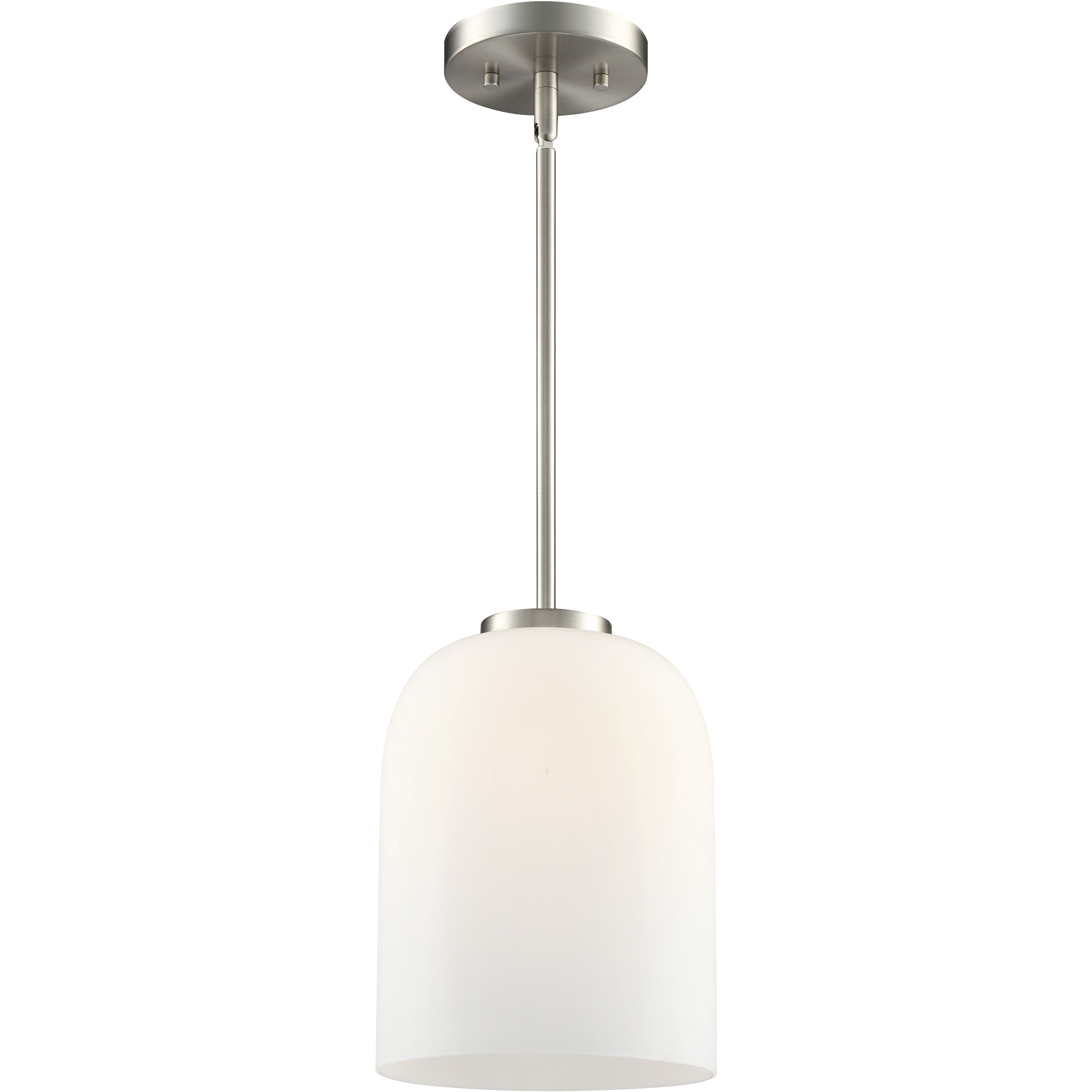 Laphia 1 Light 8 inch Brushed Nickel Pendant Ceiling Light