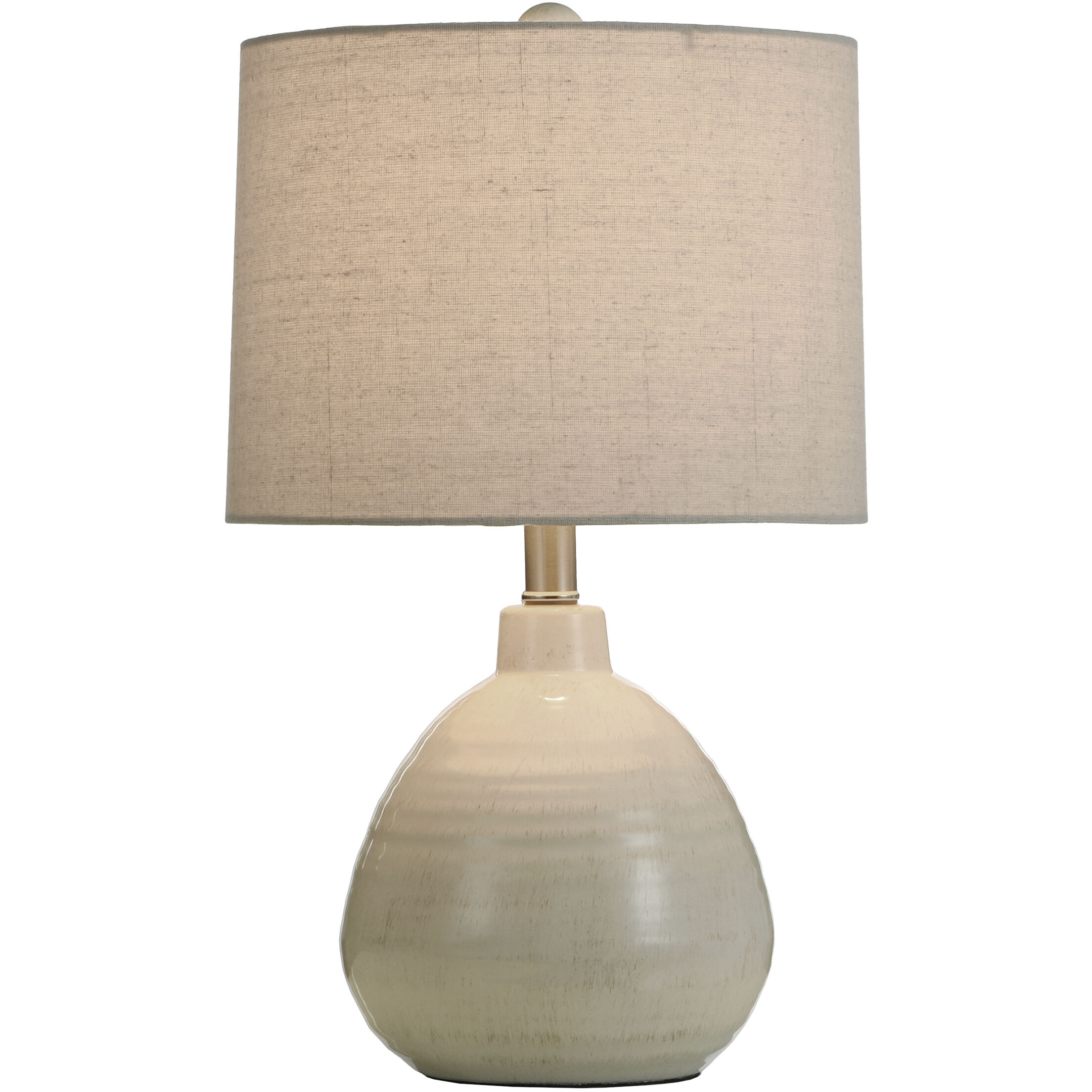 Cameron 21.5 inch 60 watt Vanilla Milkshake Table Lamp Portable Light