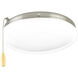 AirPro LED Brushed Nickel Fan Light Kit