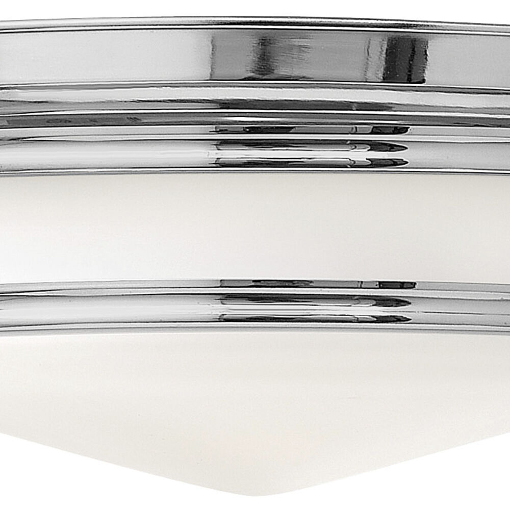 Hadley 3 Light 14 inch Chrome Indoor Flush Mount Ceiling Light