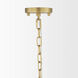 Edie 29.92 inch Gold Chandelier Ceiling Light