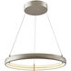 Sling LED 24 inch Titanium Silver Pendant Ceiling Light