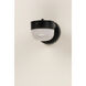 Michelle LED 5 inch Black Outdoor Wall Mount