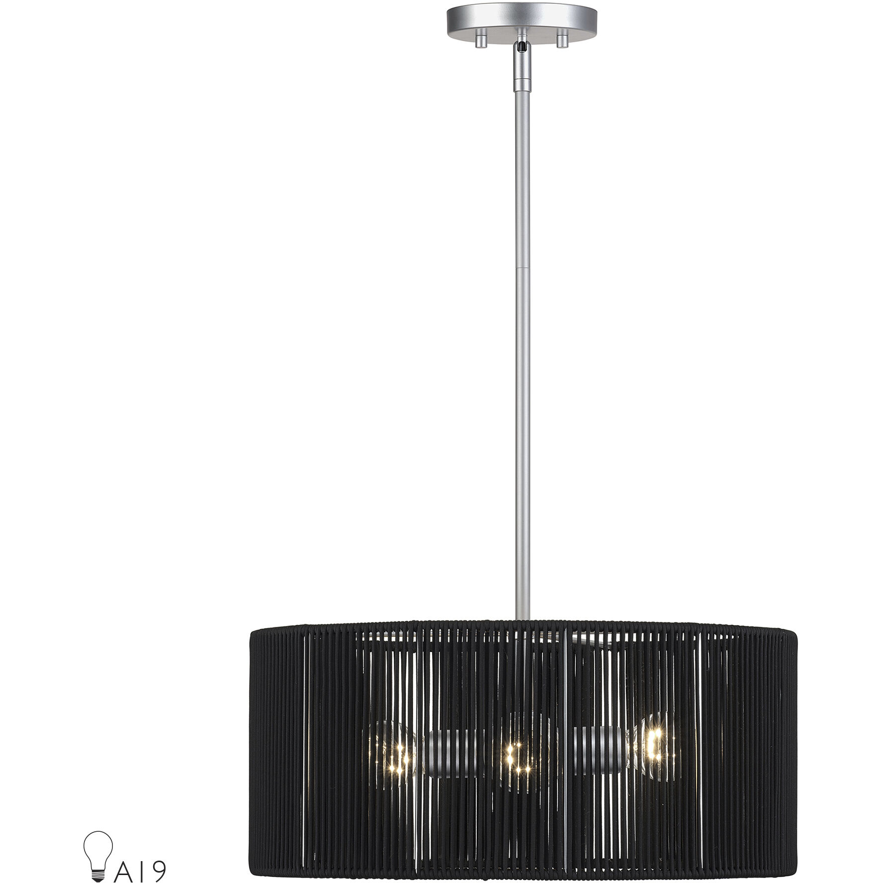 Acordia 3 Light 18.00 inch Chandelier