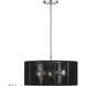 Acordia 3 Light 18 inch Painted Nickel Pendant Chandelier Ceiling Light