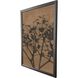 Bloesem Brown and Black Framed Art