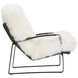 Hanly White Accent Chair