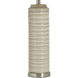 Signature 31 inch 150 watt Beige and Off White Table Lamp Portable Light 