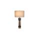 Canada 31 inch 100.00 watt Polished Nickel Table Lamp Portable Light