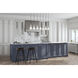Aimie Linear Chandelier Ceiling Light in Brushed Nickel