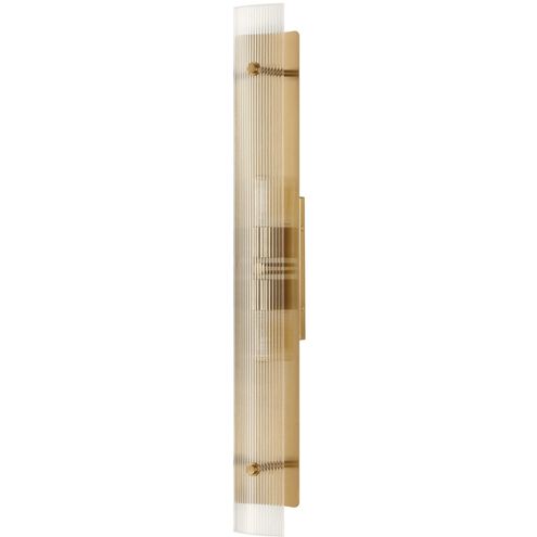 Elmhurst 2 Light 5 inch Warm Brass Vanity Sconce Wall Light