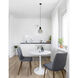 Secure 1 Light 6 inch Black Down Mini Pendant Ceiling Light