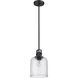 Kinsley 1 Light 8 inch Matte Black Pendant Ceiling Light