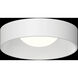 Ilios LED 22 inch Satin White Flush Mount Ceiling Light