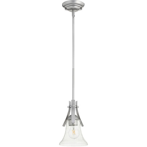 Aspen 1 Light 6.25 inch Classic Nickel Pendant Ceiling Light