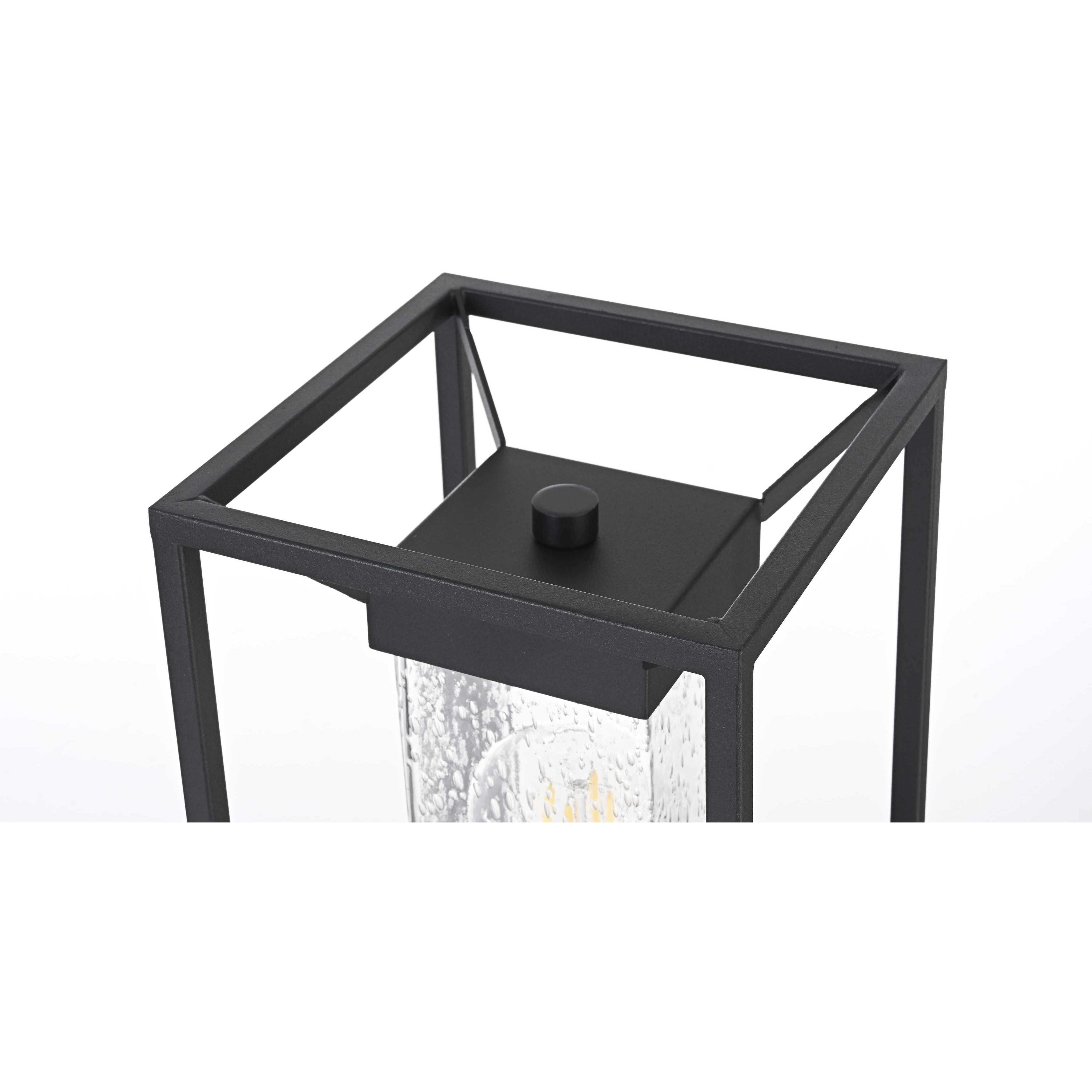 Willington 1 Light 16 inch Black Outdoor Post Light