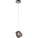Canada 1 Light 6 inch Amber Single Pendant Lighting Ceiling Light