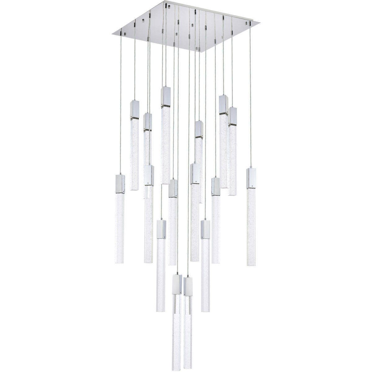 Weston 16 Light 30 inch Chrome Pendant Ceiling Light