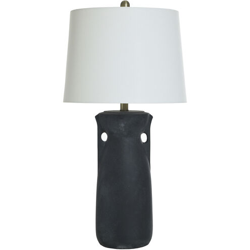 Arlo 30 inch 150.00 watt Matte Black Table Lamp Portable Light