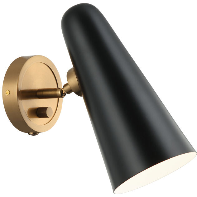 Blink 1 Light 5 inch Black Wall Sconce Wall Light