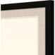 Landscapes Collection Block Profile In Dark Wood With Silver Lip Framed Art