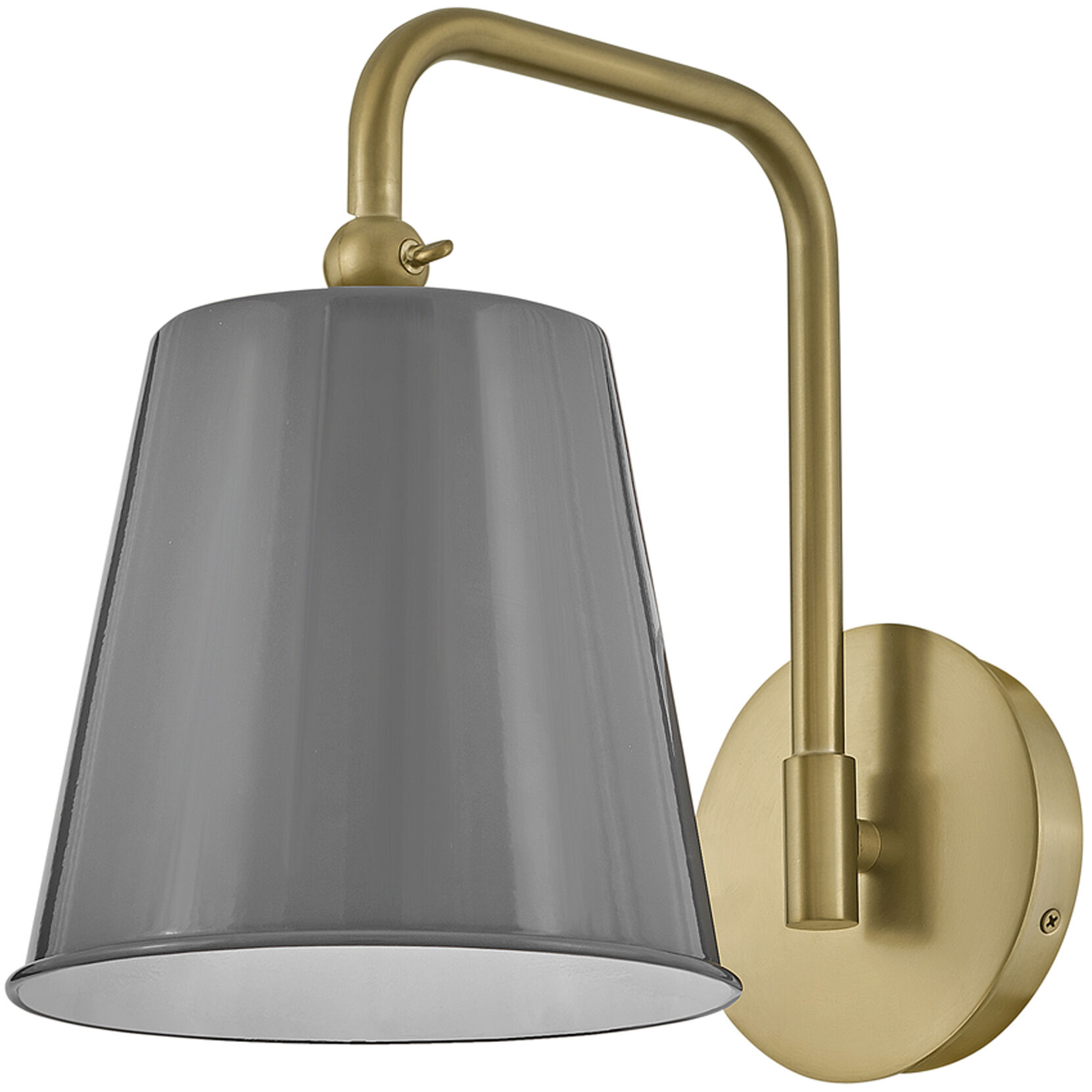 Blake LED 8 inch French Gray Sconce Wall Light