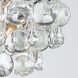 Calypso Bath Vanity Light Wall Light in Vibrant Gold