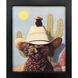 Curly II 11 X 9 inch Non-Glass Framed Art, Propac