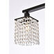 Phineas 3 Light 24 inch Black Bath Sconce Wall Light