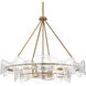 Elora 12 Light 35.75 inch Legacy Brass Pendant Ceiling Light