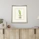 Treasure Parrot Blue and Green and Multi and Yellow Framed Art