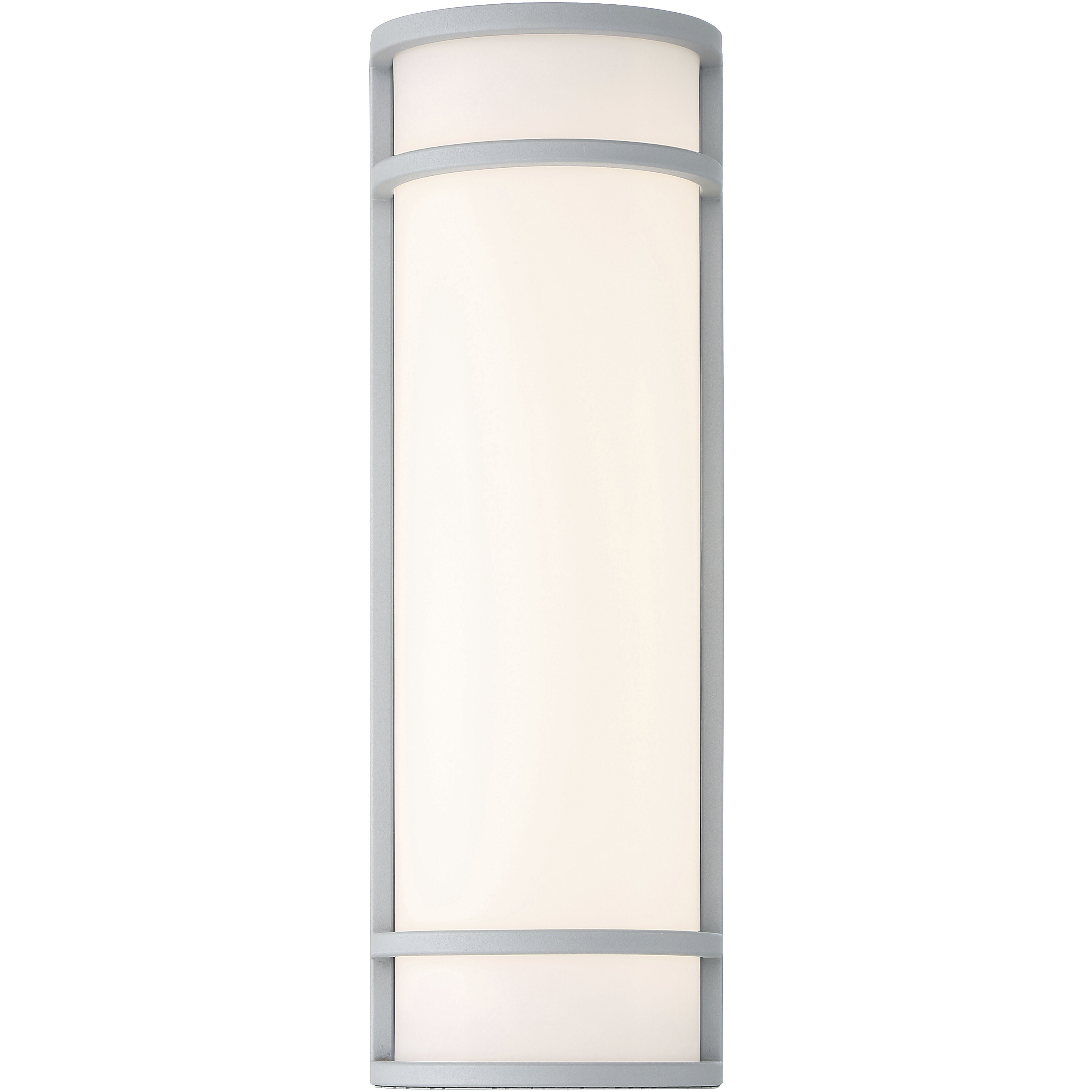 Cove 1 Light 18 inch Satin Outdoor Wall Sconce