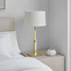 Ray Booth Cadmus 26.5 inch 15.00 watt Antique Brass Adjustable Table Lamp Portable Light, Large
