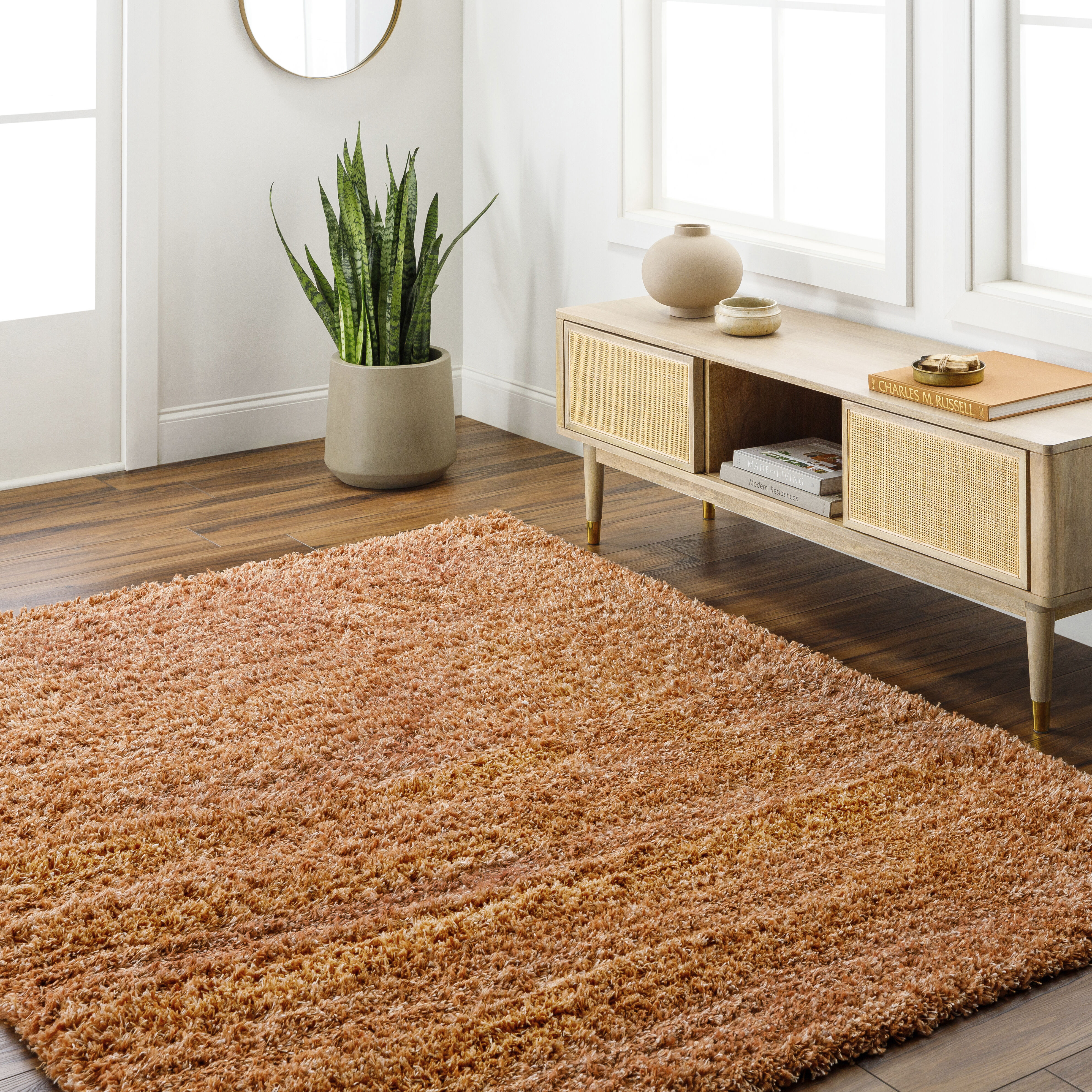 Bogota Shag 84 X 63 inch Rug, Rectangle