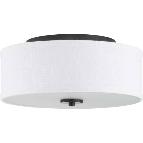 Briscoe 2 Light 13 inch Graphite Flush Mount Ceiling Light