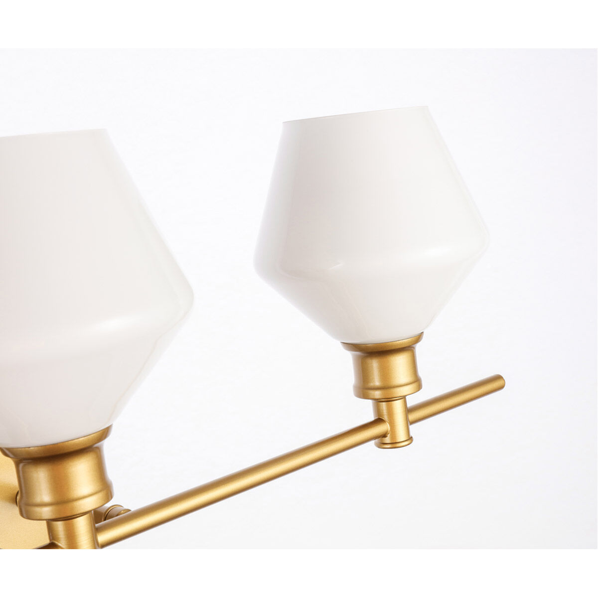 Gene 3 Light 28.1 inch Brass Wall sconce Wall Light