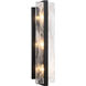 Cloud Break 3 Light 6 inch Coal ADA Wall Sconce Wall Light