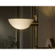 Merit 1 Light 5 inch Heritage Brass Sconce Wall Light