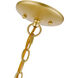Katarina 7 Light 28 inch Soft Gold Chandelier Ceiling Light