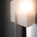 Prisma 1 Light 8.2 inch Sterling Bath Sconce Wall Light