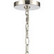 Mendoza 3 Light 10.25 inch Polished Nickel Pendant Ceiling Light
