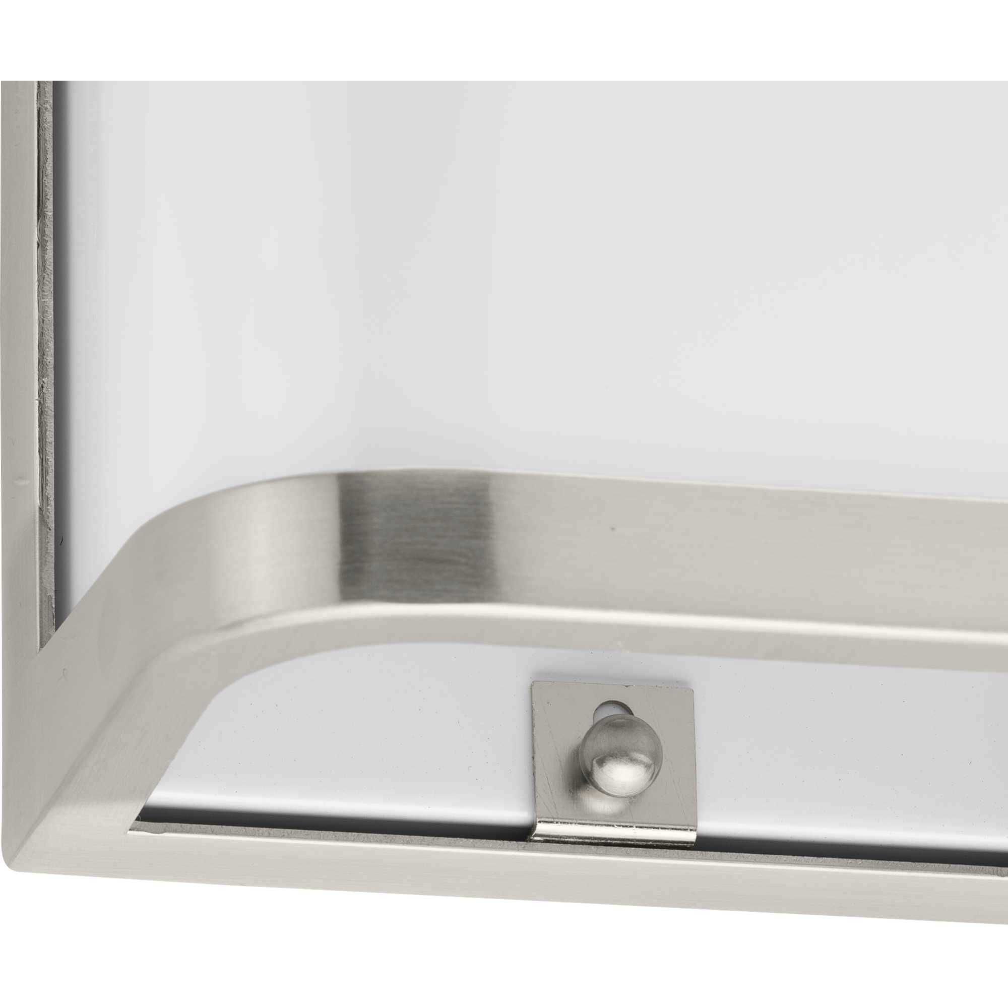 Valera LED LED 11 inch Brushed Nickel Outdoor Wall Lantern, Progress LED