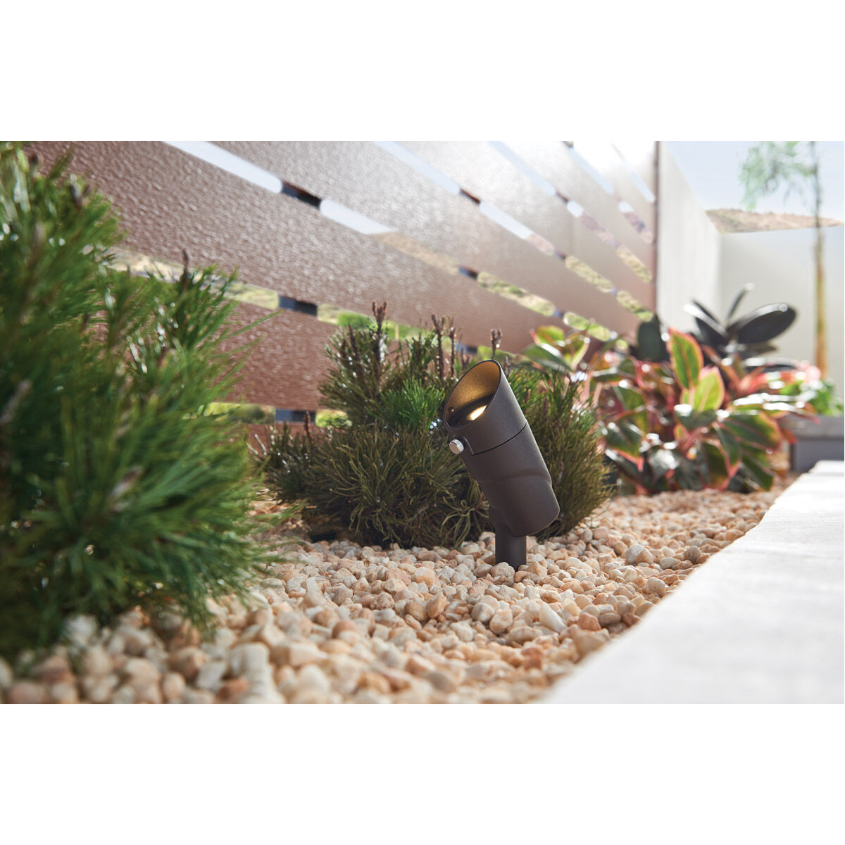 Landscape LED 12 5.50 watt Textured Architectural Bronze Landscape 12V LED Accent in 3000K