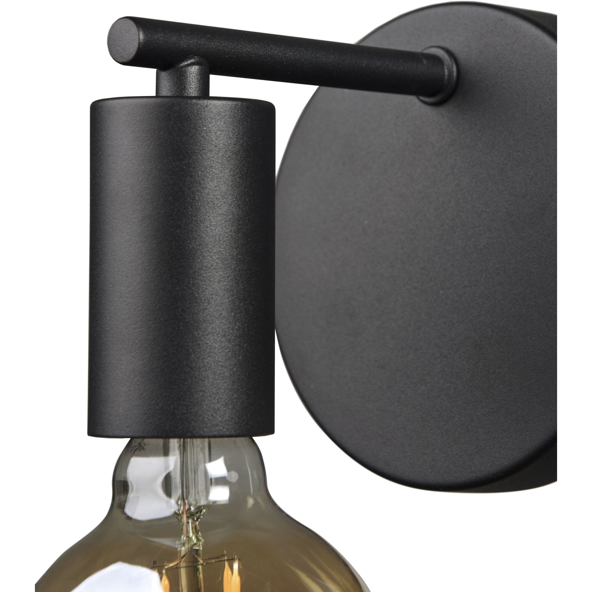 Think 1 Light 5 inch Black Wall Sconce Wall Light