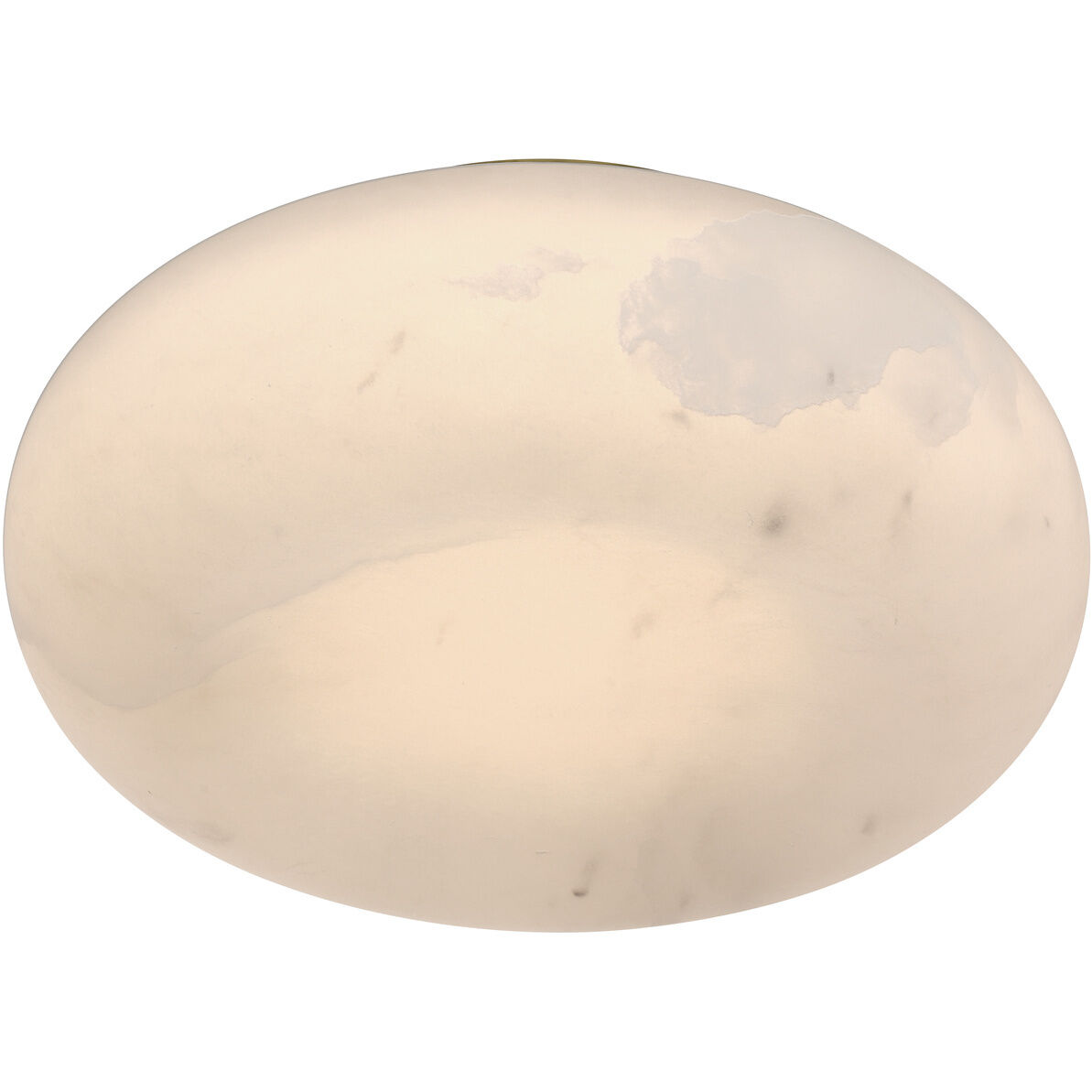 Acme 1 Light 11.75 inch Aged Brass Flush Ceiling Light