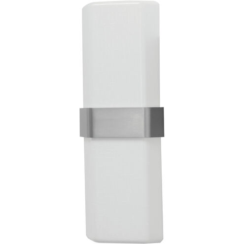 Naples LED 5 inch Satin Nickel ADA Sconce Wall Light