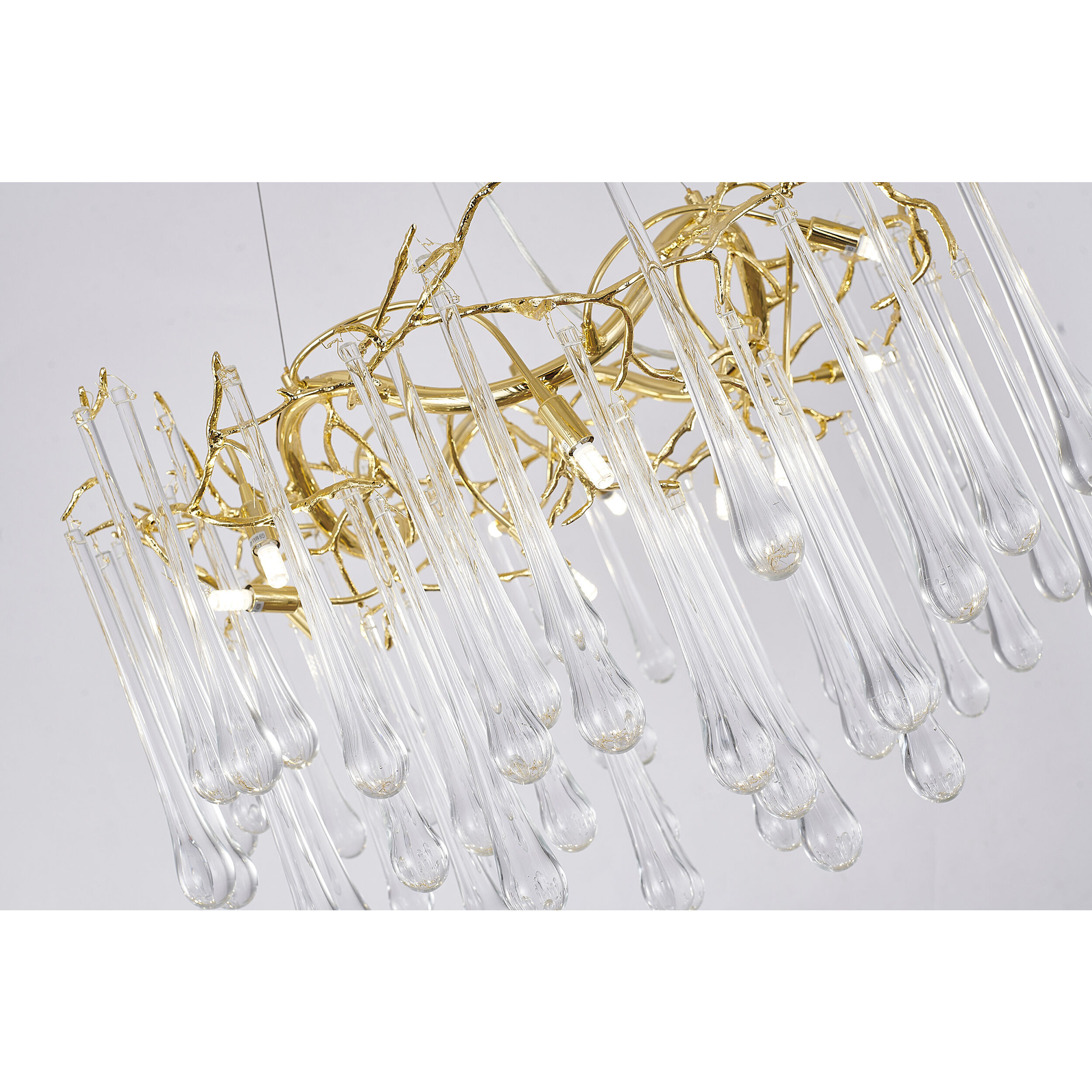 Canada 12 Light 31.5 inch Gold Chandelier Ceiling Light