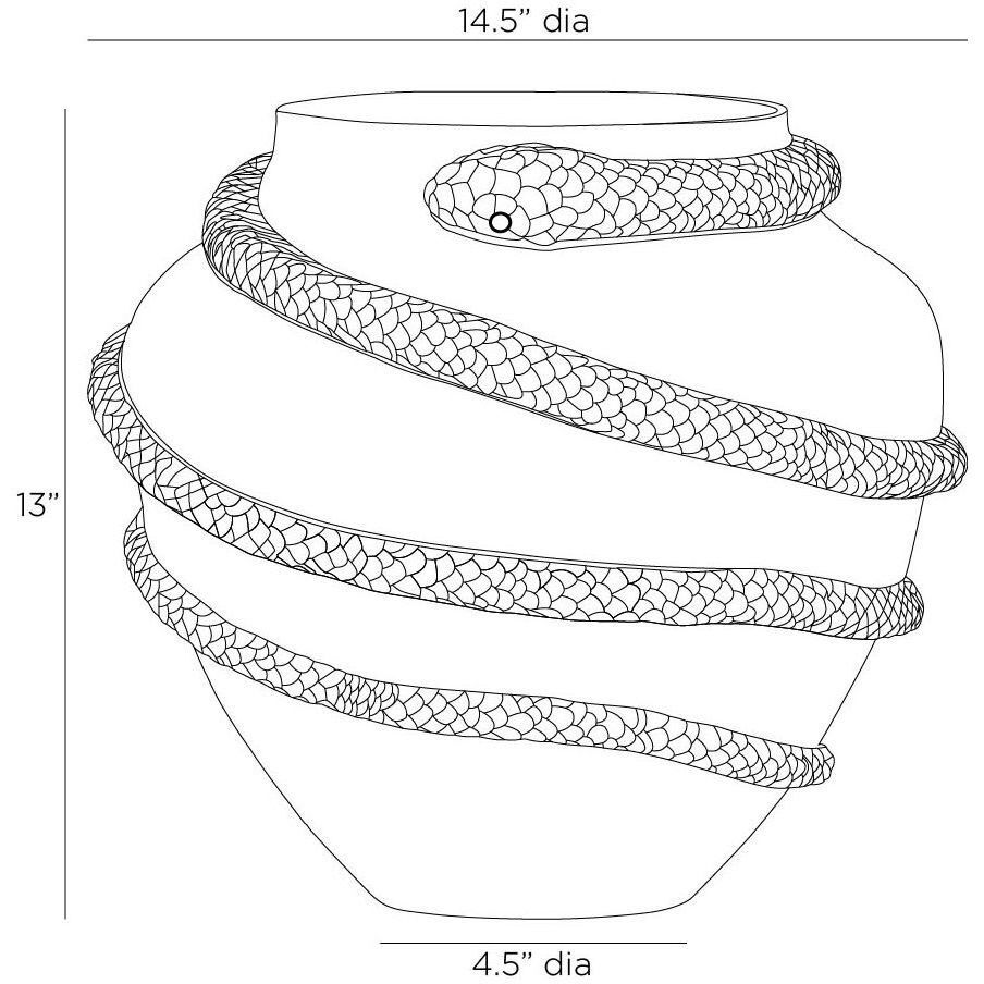Godsick 13 inch Vase