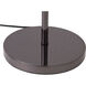 Triplet 67 inch 14 watt Black Nickel Iron Floor Lamp Portable Light