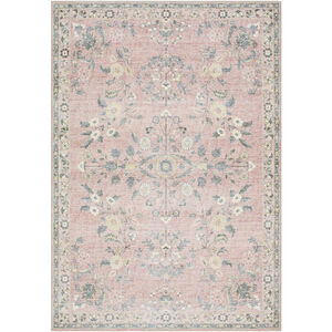 Lavable 95.67 X 29.92 inch Light Grey/Slate Grey Taupe/Metallic - Silver Machine Woven Rug in 2.5 x 8